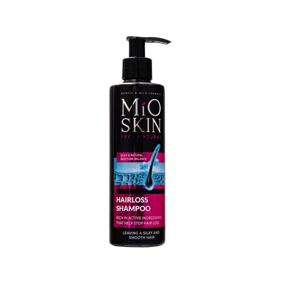MIO SKIN HAIRLOSS SHAMPOO 250ml مايو سكن شامبو مضاد لتساقط الشعر