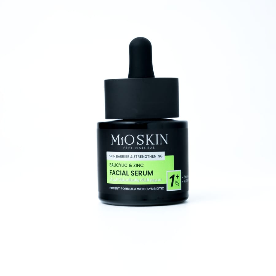 MIO SKIN BARRIER STRENGTHENING SALICYLIC & ZINC FACIAL SERUM مايو سكن سيروم الزنك والسالسليك اسيد المركز