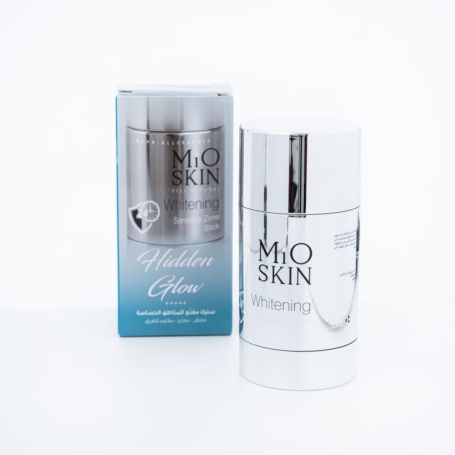 MIO SKIN WHITENING SENSITIVE ZONE STICK HIDDEN GLOW ستيك معطر ومفتح للمناطق الحساسة من مايو سكن