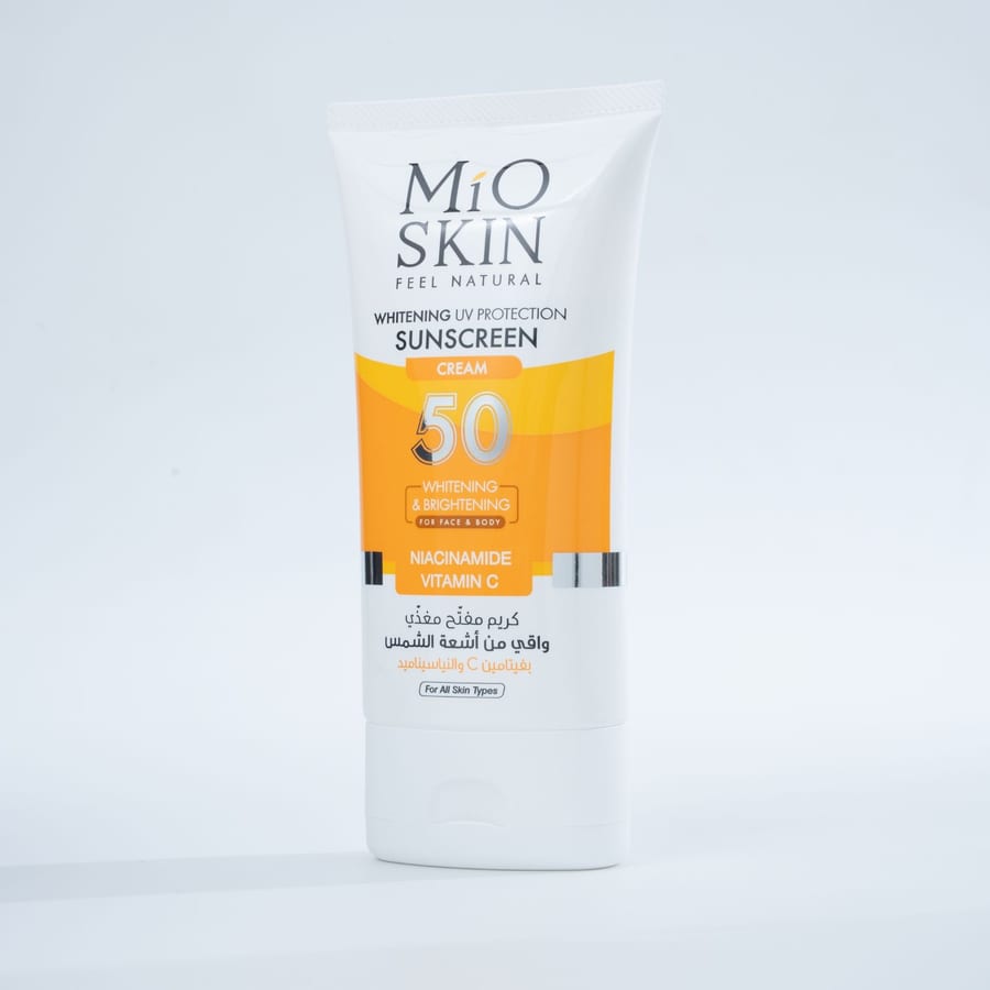 MIO SKIN WHITENING UV PROTECTION SUNSCREEN CREAM SPF 50 مايو سكن كريم واقي من الشمس