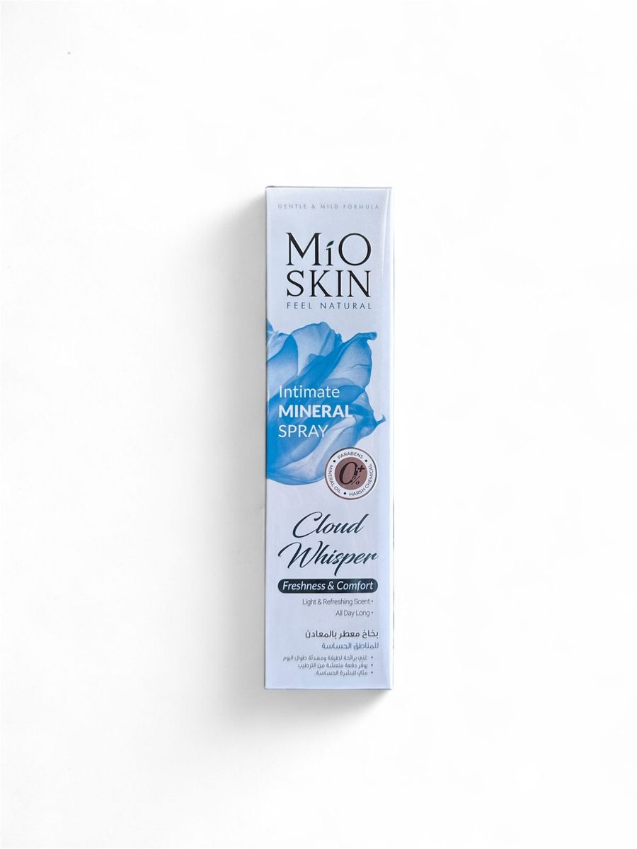 MIO SKIN INTIMATE MINERAL SPRAY cloud whisper بخاخ معطر للمناطق الحساسة