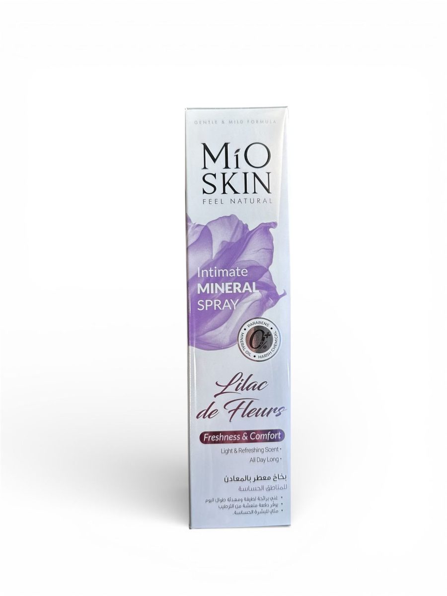 MIO SKIN INTIMATE MINERAL SPRAY lilac de flewrs بخاخ معطر للمناطق الحساسة