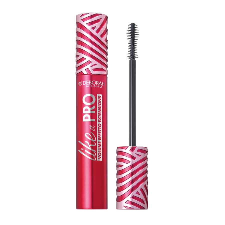 LIKE A PRO MASCARA Deborah Milano ماسكارا ديبورا ميلانو لايك أ برو المقاومة للماء - أسود