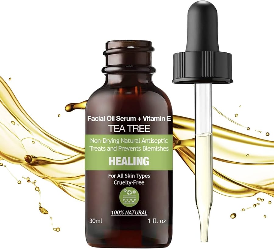 Purifect Tea Tree Oil Facial Serum سيروم الوجه بزيت شجرة الشاي من بيوريفكت - يعالج ويمنع الشوائب وحب الشباب مع فيتامين هـ 30 ML