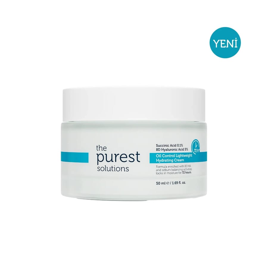 The Purest Solutions Oil Control Lightweight Hydrating Cream 50 ml كريم بيوريست سوليوشنز للتحكم في الزيوت، مرطب خفيف الوزن، 50 مل