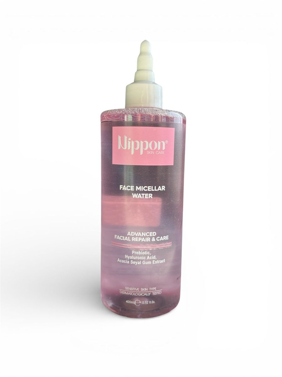 nippon face micellar water advancse facial repair&care نيبون مزيل مكياج للبشرة الحساسة 400 مل