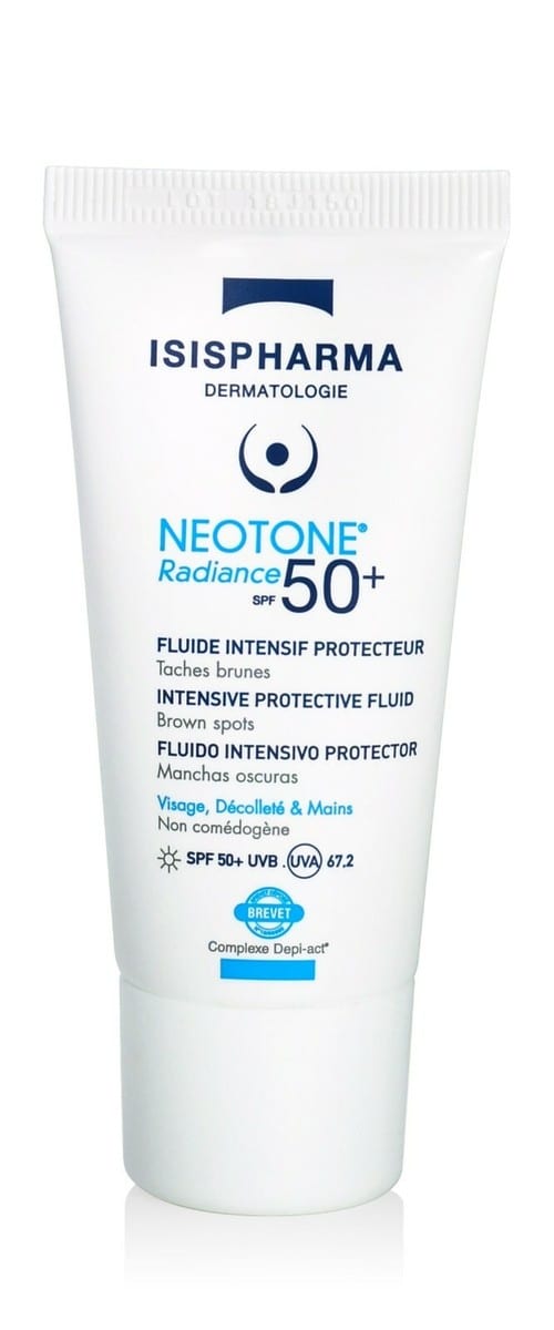 ISIS PHARMA NEOTONE RADUANCE SPF50 INVISIBLE - 30 ML | كريم واقي شمسي و مفتح spf 50- 30 مل