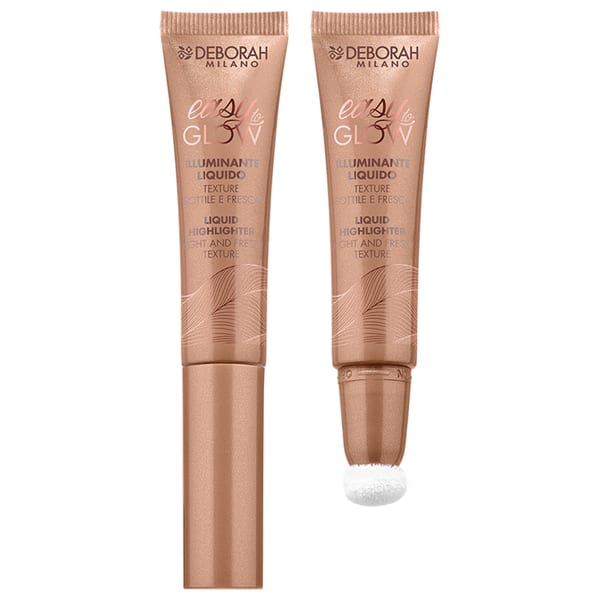 Deborah Milano Easy To Glow Liquid Highlighter, 12 ml اضاءة سائل سهل التوهج من ديبورا ميلانو، 12 مل