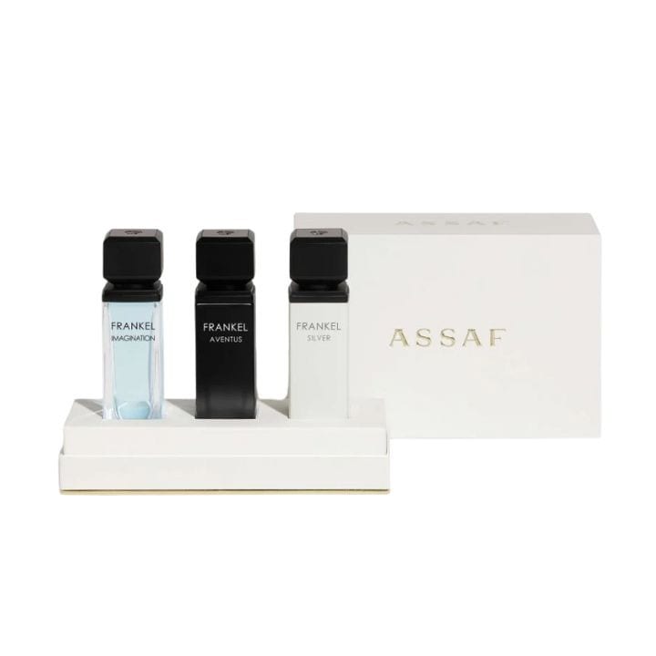 عساف سيت عطر فرانكل - 3 عطور 25 مل Frankel Perfume Set - 3 Perfumes 25ML ASSAF