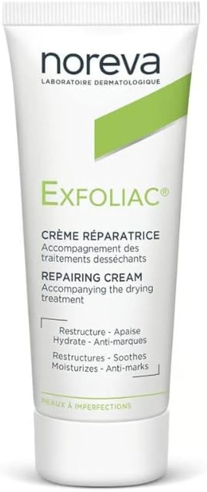Noreva Exfoliac Reconstructive Repairing Cream - 40ml | نوريفا كريم مرمم و مقوي لحاجز البشرة - 40 مل