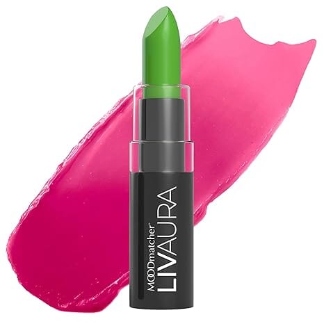 MOODmatcher LIVAURA Long Lasting Lipstick for Women حمر شفاه مود ماتشر LIVAURA طويل الأمد
