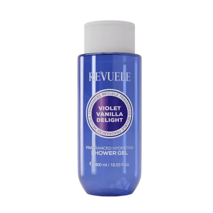 Revuele جل استحمام مرطب برائحة البنفسج والفانيليا Hydrating Shower Gel with Violet & Vanilla Scent