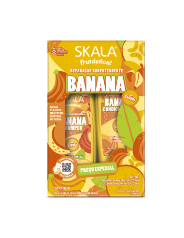 KIT CAPILAR SKALA EXPERT SH+ACOND BANANA مجموعة شعر سكالا إكسبرت SH+ACOND بنكهة الموز 325 مل