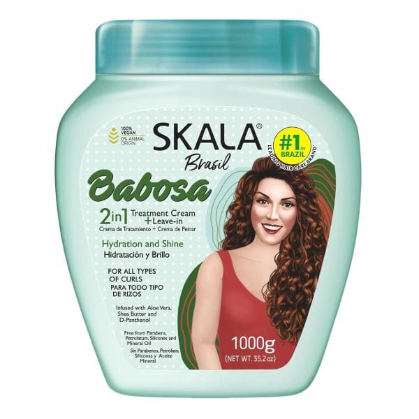 SKALA Brasil Babosa Treatment 1000g 35.2 oz كريم سكالا إكسبرت بابوسا لعلاج وترطيب الشعر