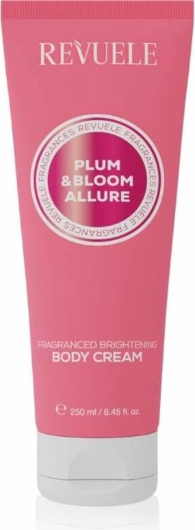 Revuele Fragranced Brightening Body Cream Plum & Bloom 250ml كريم الجسم المفتح والمعطر برائحة البرقوق والزهر من ريفولي ألور