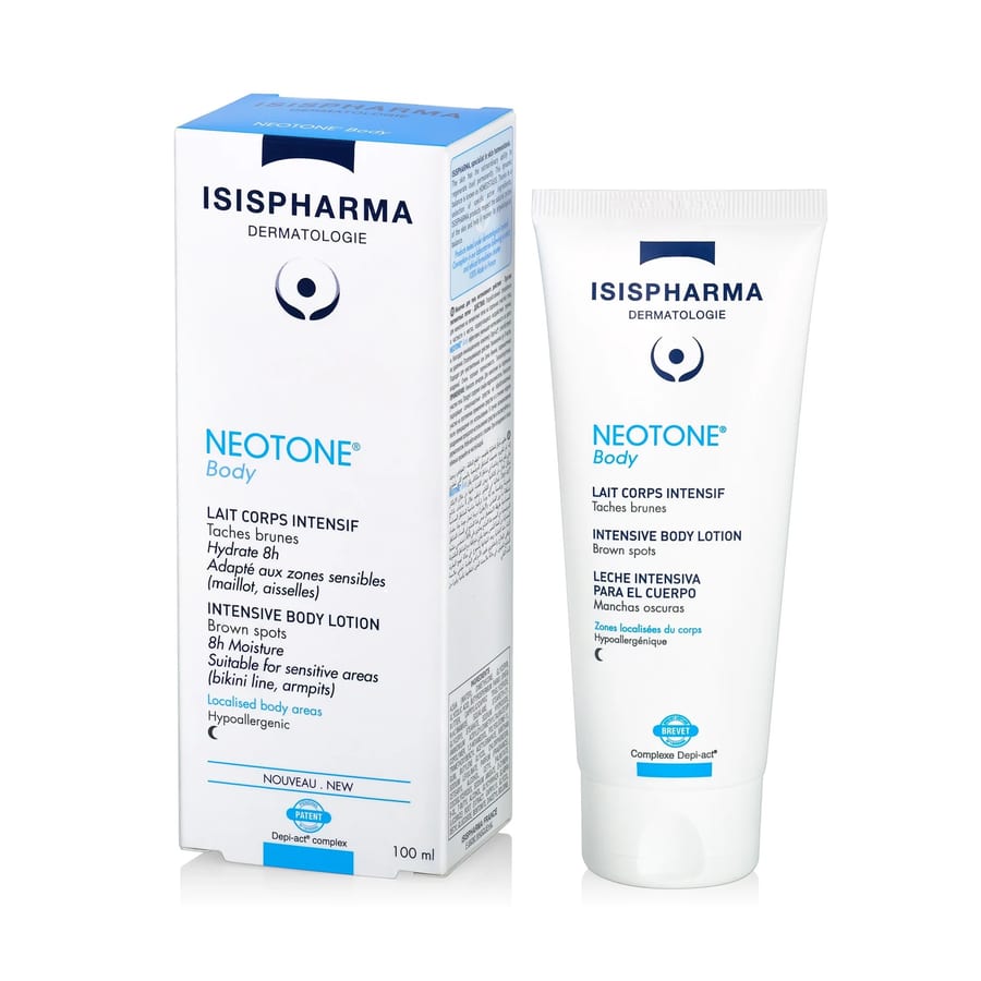 Isispharma Neotone Body Despigmentante corporal 100 ml ايزيس فارما نيوتون بودي لإزالة تصبغات الجسم 100 مل