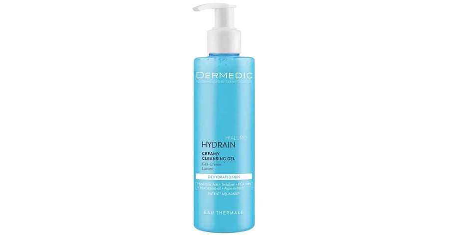 ديرمدك هايدرين - جل تنظيف كريمي للوجه، للبشرة الجافة والمتقشرة، 200 مل DERMEDIC HYDRAIN GEL NETTOYANTE 200 ML