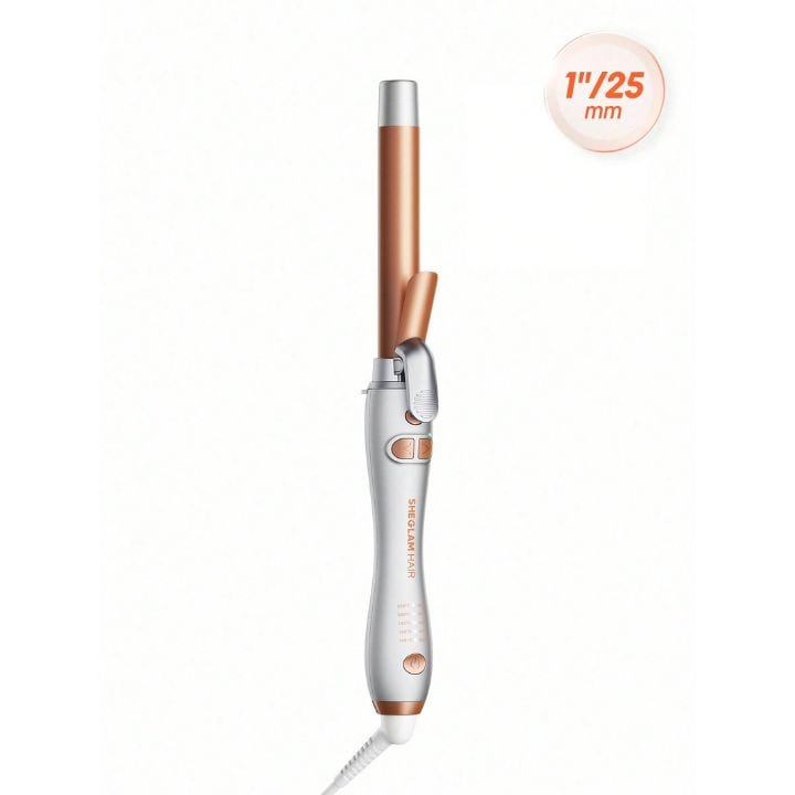 مكواة تجعيد شعر أوتوماتيكية دوّارة باتجاهين 3 درجات حرارة It-Curl Rotating Curling Iron - 3 Temperatures, 2-Way sheglam
