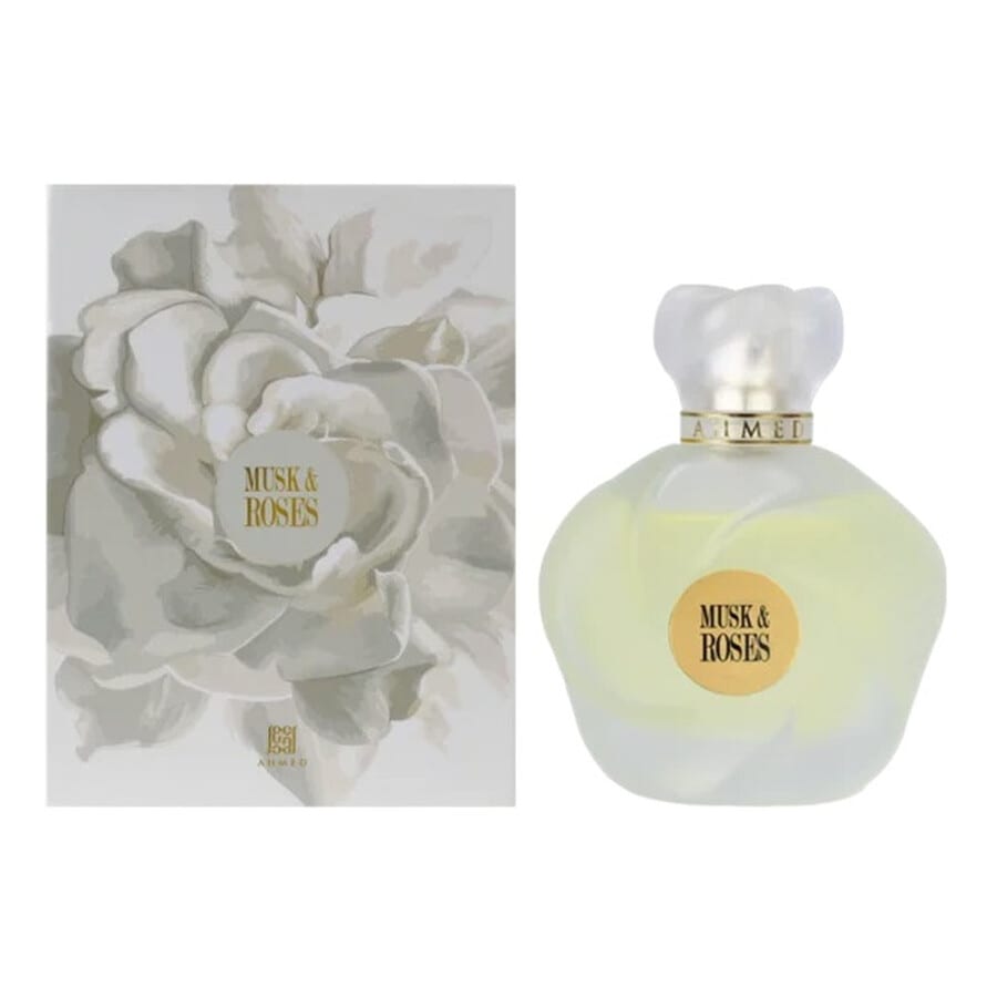 Ahmed Al Maghribi Unisex Musk & Roses Extrait de Parfum Spray 75 ml احمد المغربي عطر المسك والورد ايكستريت دي بارفان 75 مل
