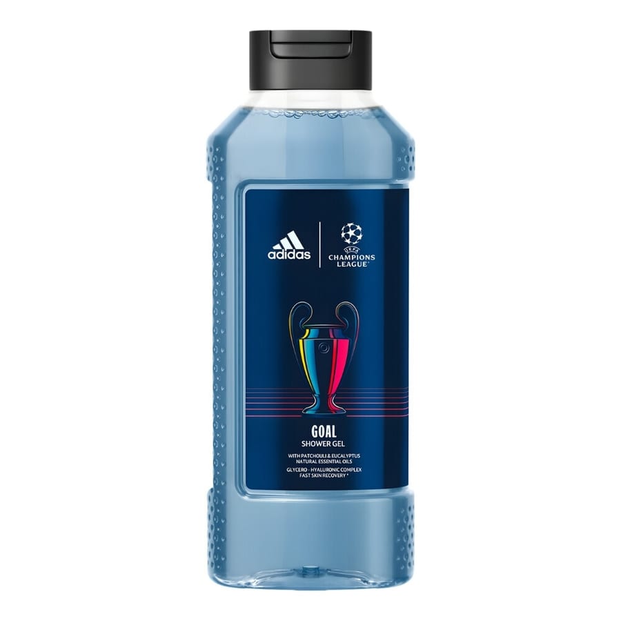 Adidas Uefa Champions League Goal Edition 400 ml جل استحمام معطر للرجال من أديداس، إصدار دوري أبطال أوروبا، حجم 400 مل
