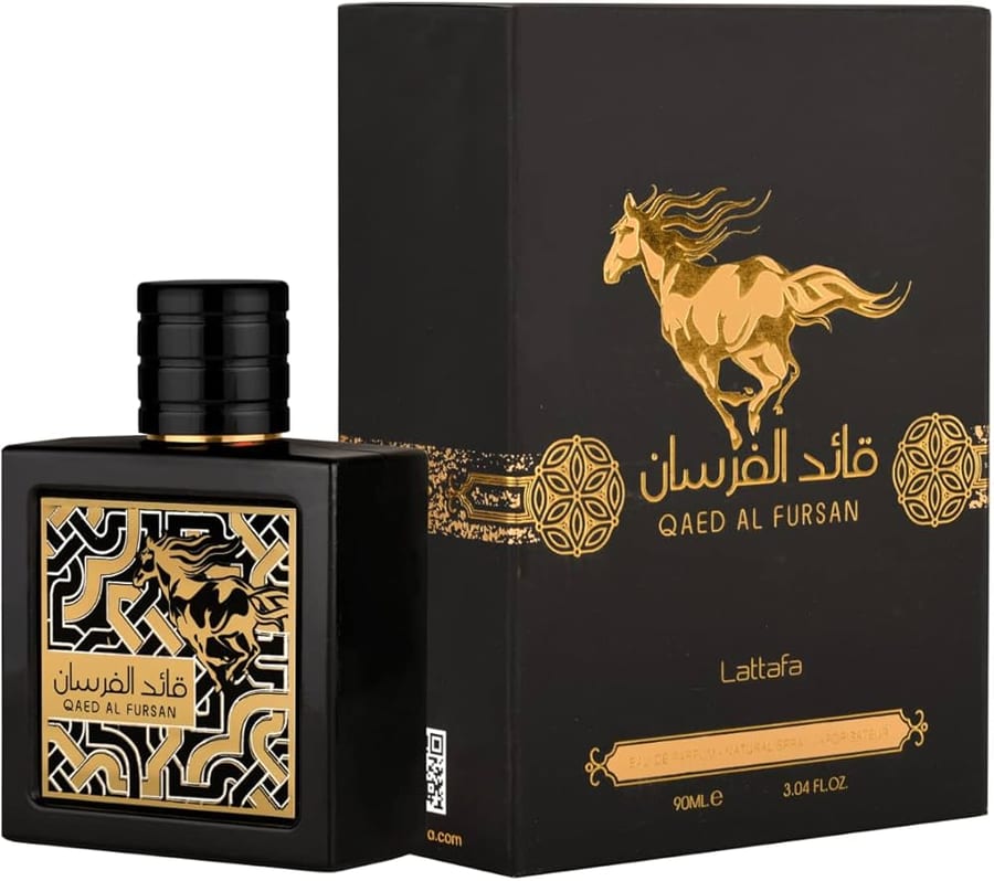 Lattafa Qaid Al Fursan for Men Eau de Perfume 90ml لطافة قائد الفرسان للرجال - او دي بارفان، 90 مل