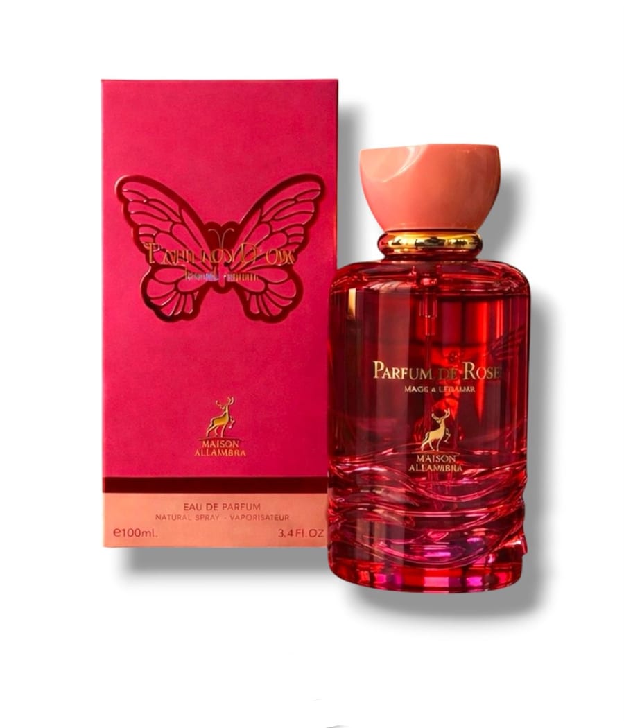 Maison Alhambra Papillon Dor Pour Femme EDP natural spray 100 ml ميزون الحمراء الهامبرا عطر بابيون دور بور فيمني للنساء 100 مل
