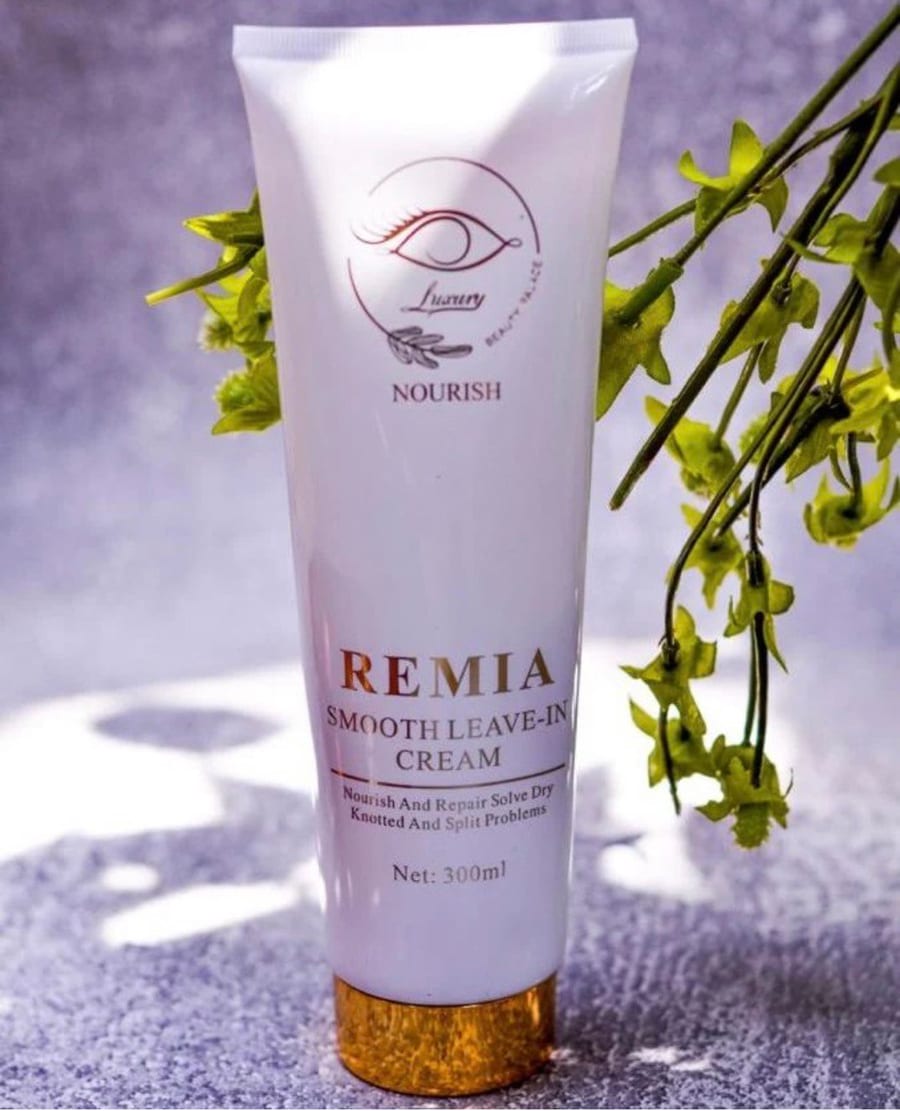 REMIA oil substitute leave in cream 300ml كريم ليف ان للشعر ريميا