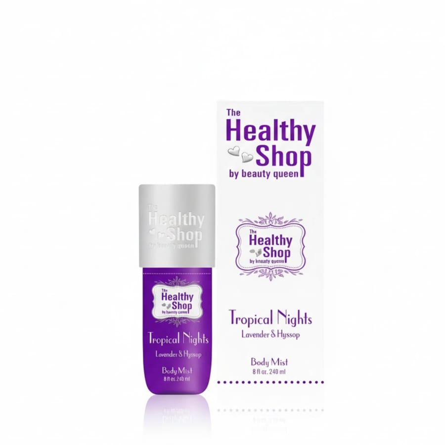سبلاش الجسم (ليالي استوائية) بالخزامى والزوفا 240 مل - هيلثي شوب Healthy Shop Tropical Nights Body Mist Lavender & Hyssop 240mL
