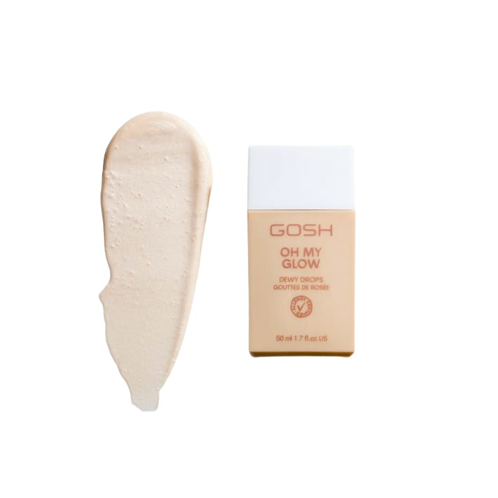 Illuminating Drops Oh My Glow Lotion Dewy Drops Gosh 50ml اضاءة سائلة من كوش للوجه والجسم قطرات مضيئة، لوشن أوه ماي جلو ، 50 مل