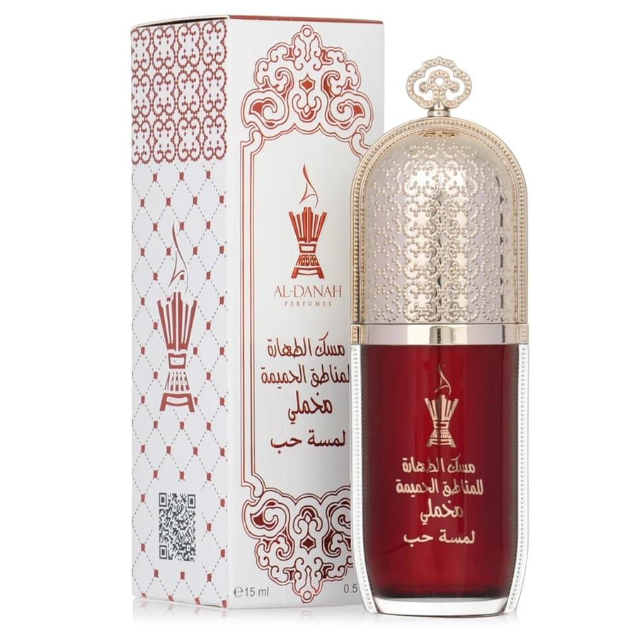 AL-DANAH Musc al Tahara de Gazelle Intime الدانة مسك الطهارة خام للمناطق الحميمة مخملي لمسة حب 15 مل