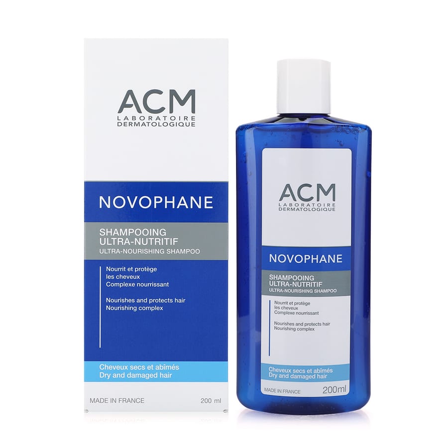 ACM Novophane Ultra Nourishing Shampoo - 200ml اي سي ام شامبو نوفوفان فائق التغذية - 200 مل