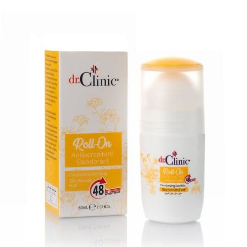 DR.CLINIC Deodorant Roll on yellow دكتور كلينيك مزيل تعرق رول اصفر 75 مل
