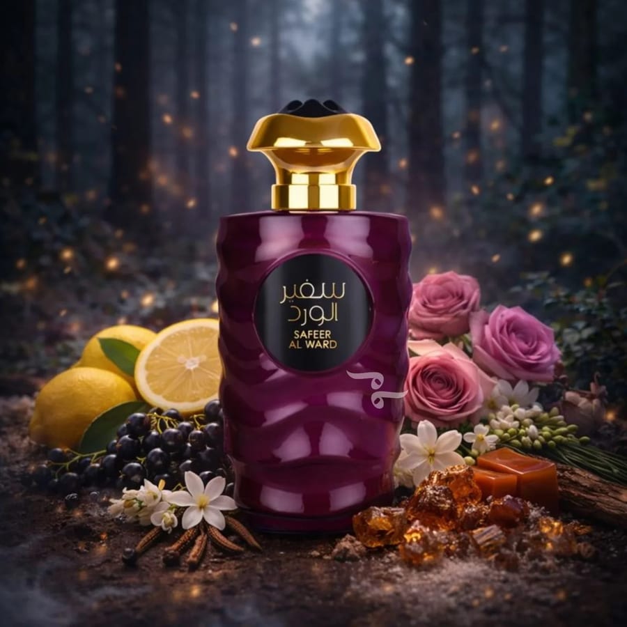 Ard Al Zaafaran Safeer Al Ward Eau de Parfum 100 ml أرض الزعفران سفير الورد او دي بارفان 100 مل