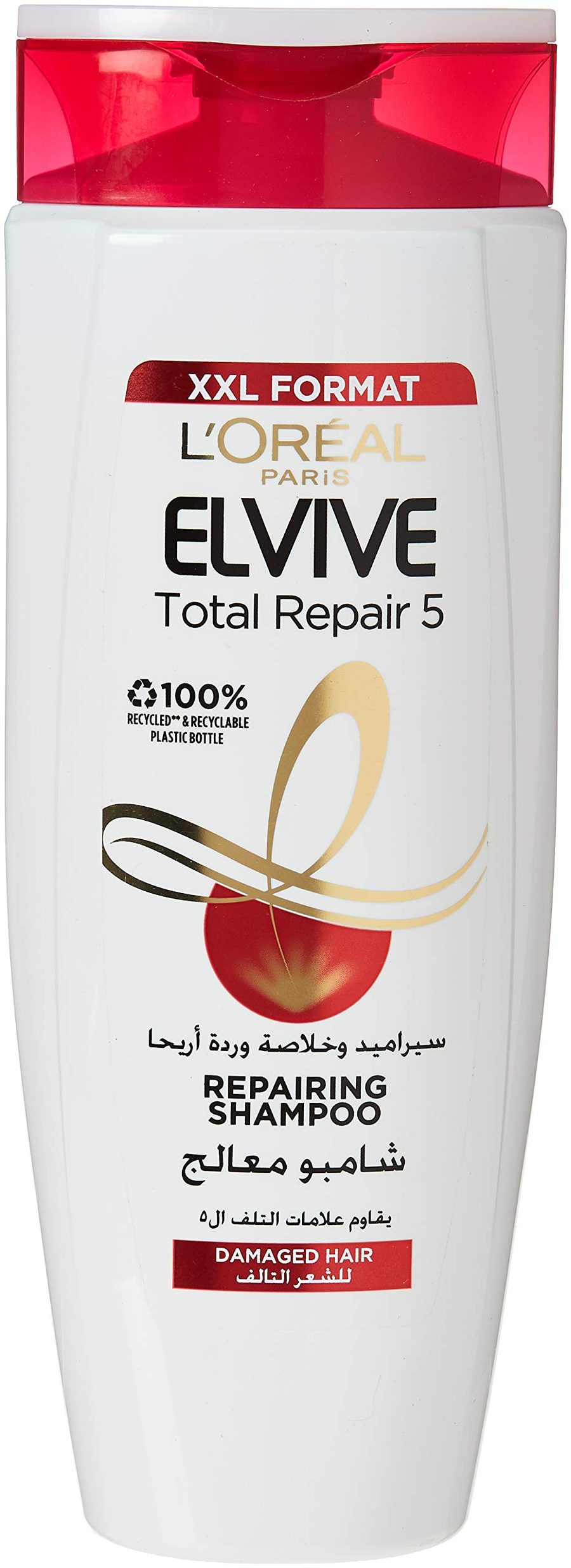L’Oréal Paris L'Oréal Paris elvive total repair 5 shampoo - 400ml شامبو لوريال باريس إلفيف توتال ريبير 5 - 400 مل اصدار عربي