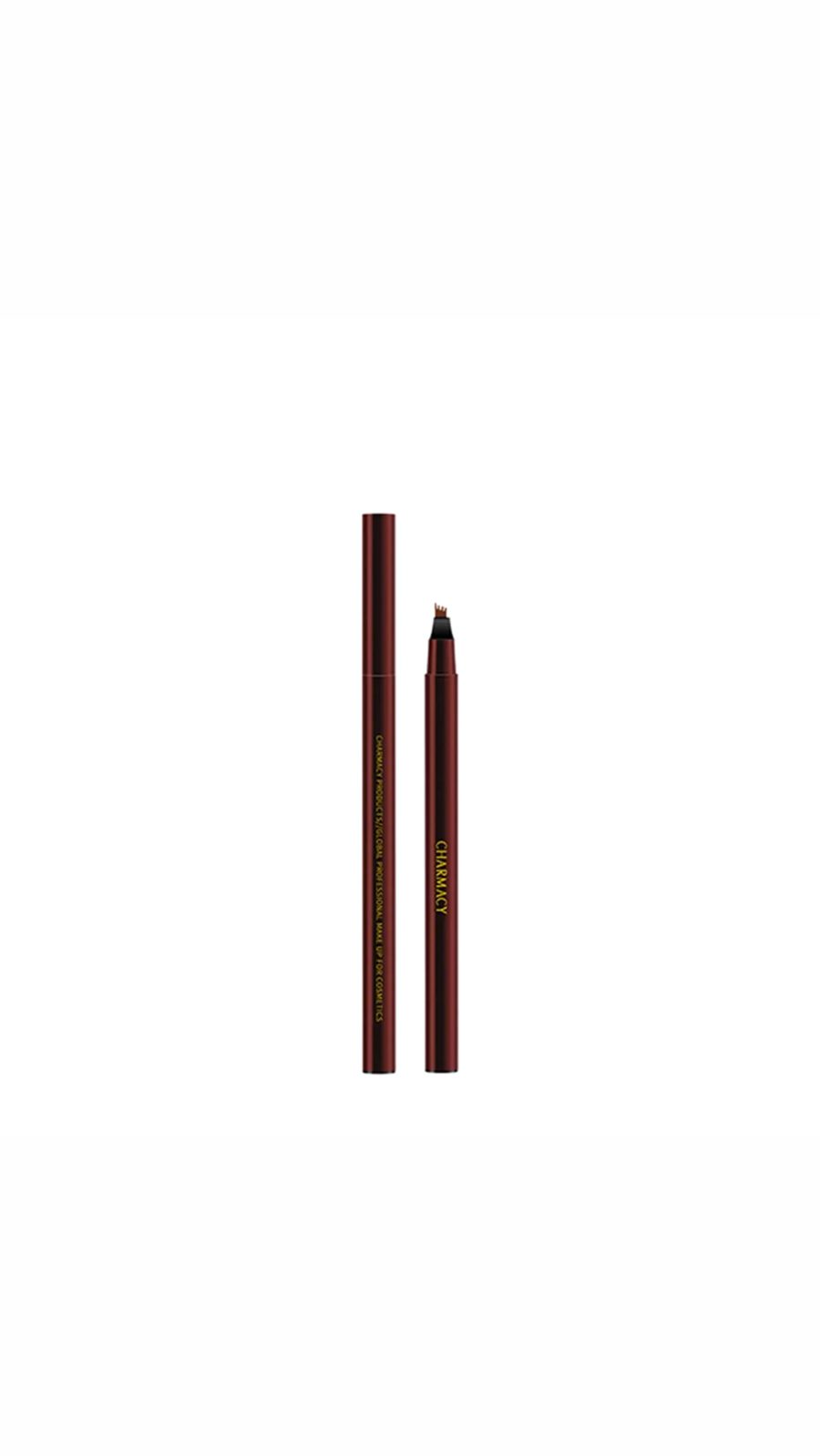 CHARMACY MILANO Ultra Thin Stroke Pen No. 03 Dark Brunette قلم تحديد الحواجب من جارمسي