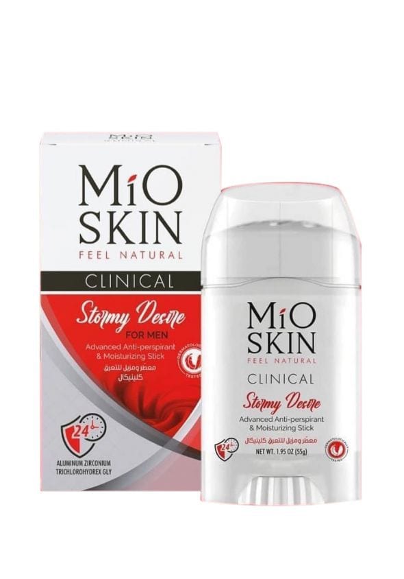 Mio Skin Clinical stormy desire for men 55g مزيل تعرق رجالي