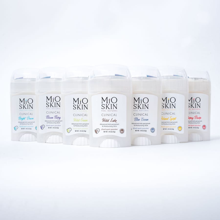 MIO SKIN CLINICAL advanced anti-perspirant moisturizer STICK 55g معطر ومزيل للتعرق كلينيكال مايو سكن ستك