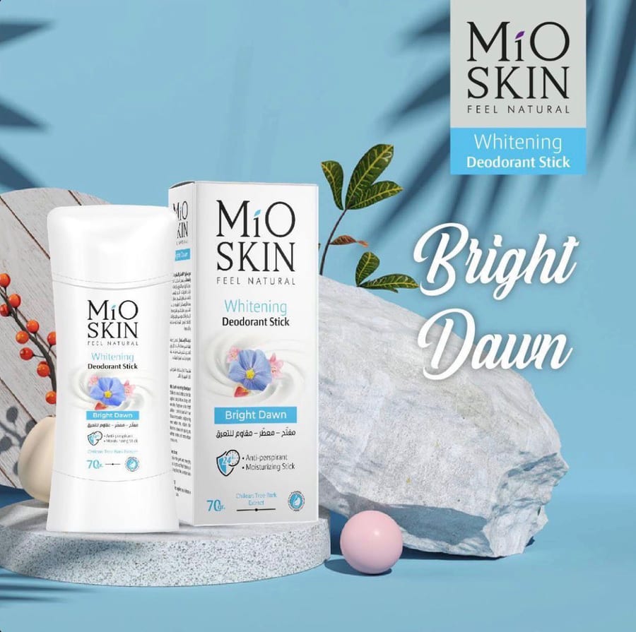 MIO SKIN WHITENING DEODORANT STICK Bright Dawn 70g ستك ديودرنت مايو سكن سمائي