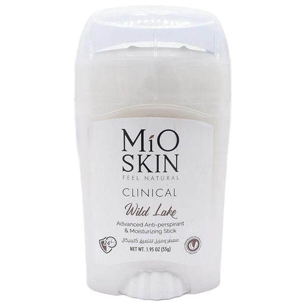 MIO SKIN Clinical Advanced Anti- Perspirant And Moisturizing Stick 24hr - 55g| ميو سكين مزيل تعرق ستيك 24 ساعة -55 غرام