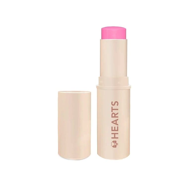 HEARTS Stick Cream Blush & Lip Aloe Extract Cream هارتس احمر شفاه و خدود
