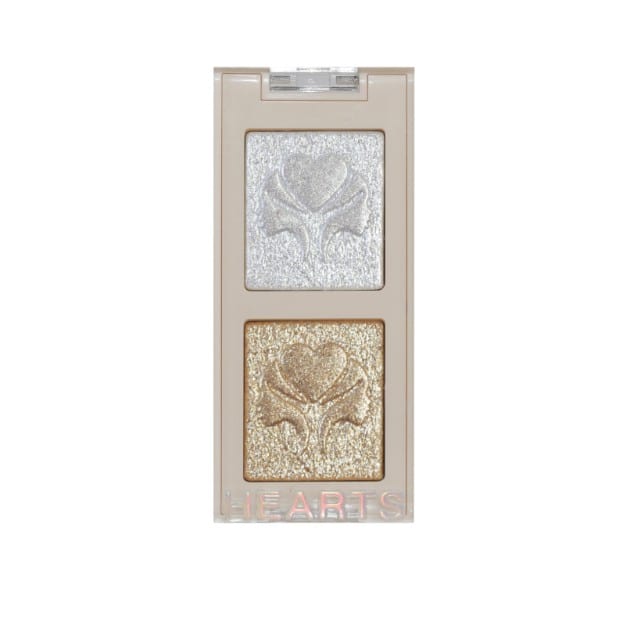 HEARTS Solar Drip Glittery Cream Eyeshadow Duo هارتس ثنائي ظلال العيون الكريمية اللامعة