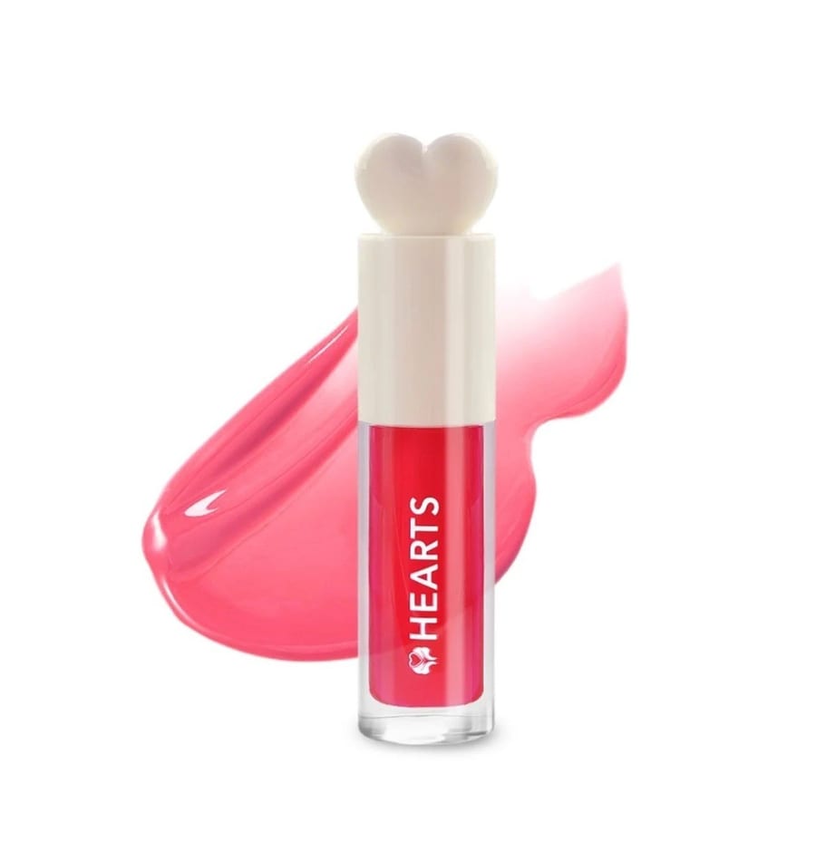 HEARTS Lip Gloss هارتس أحمر شفاه سائل لامع