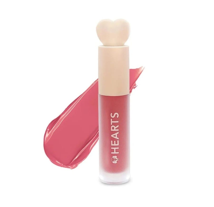 HEARTS Matte Liquid Lipstick هارتس أحمر شفاه سائل مطفي