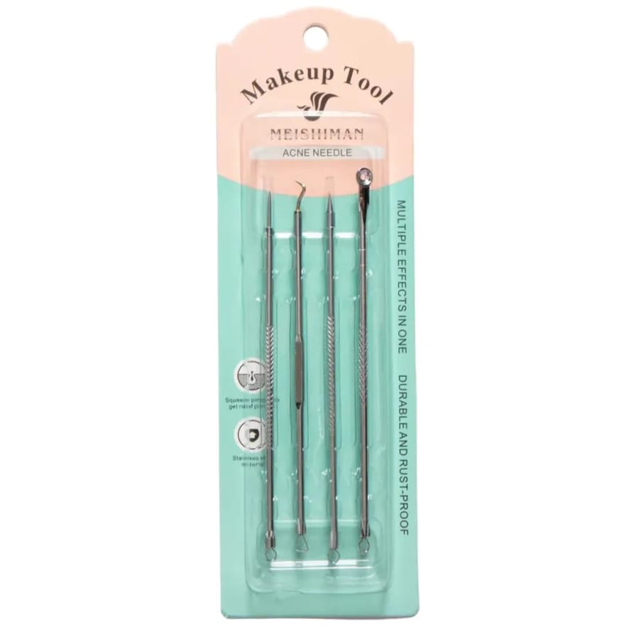 MEISHIMAN Acne Needle - Makeup Tool مجموعة سنارة اتنظيف البشرة
