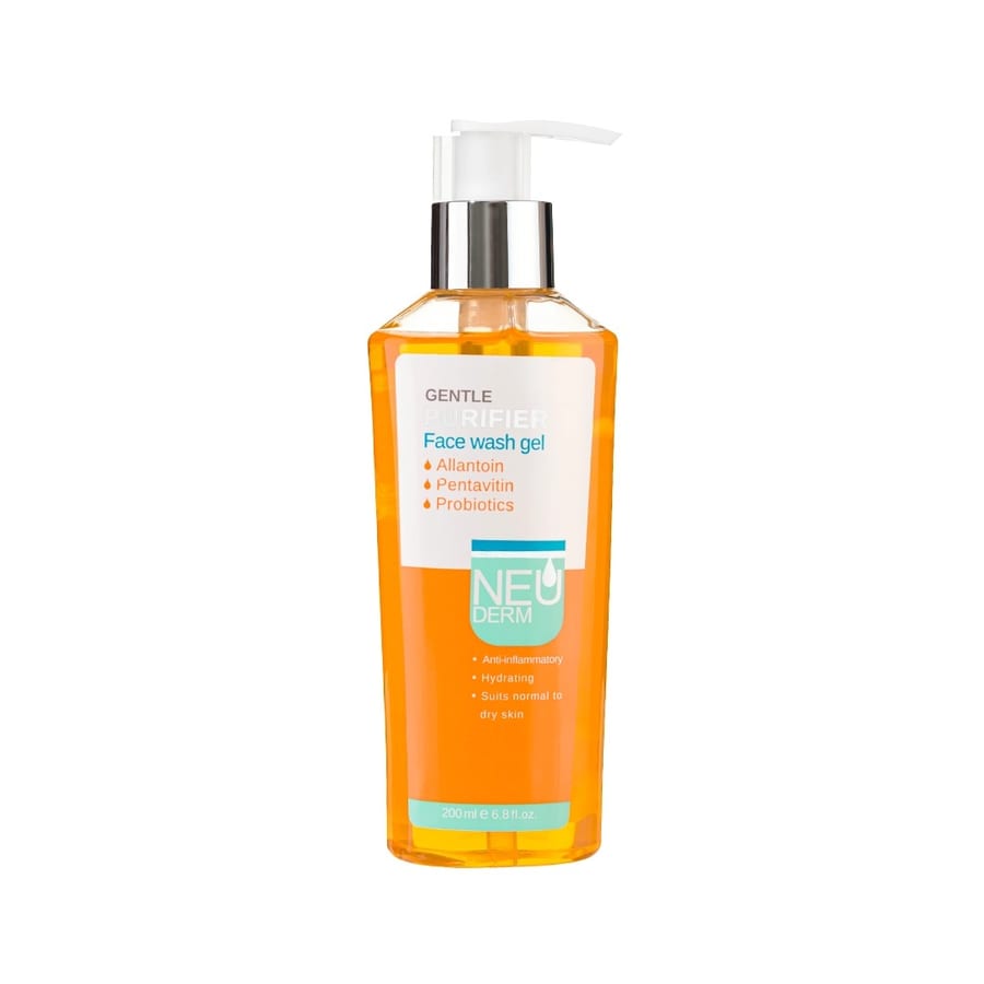 Neuderm Gentle Purifier Face Washing Gel For Normal & Dry Skin غسول جل نيوديرم اللطيف لتنقية الوجه للبشرة العادية والجافة