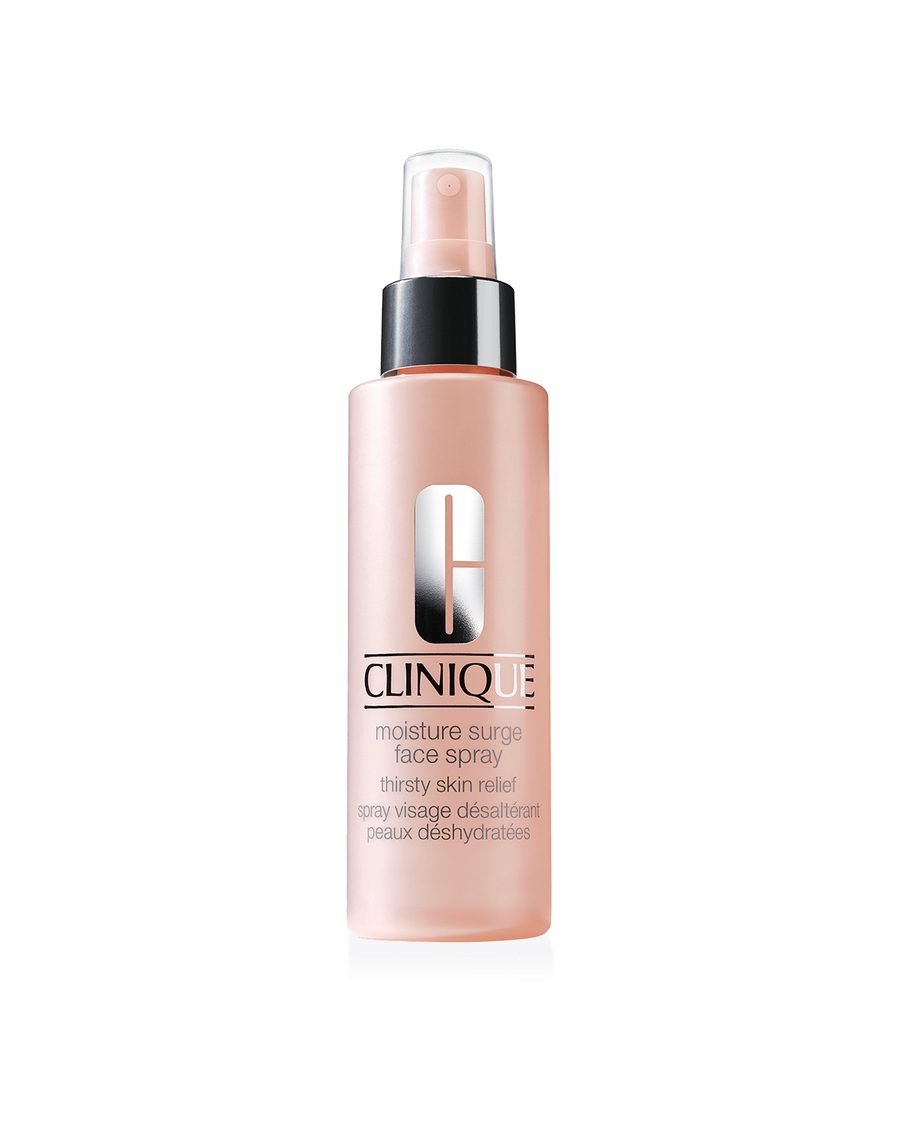 Clinique Surge Moisturizing Face Spray for Dry Skin, 125ml - كلينيك سورج بخاخ وجه مرطب للبشرة الجافة ، 125 مل