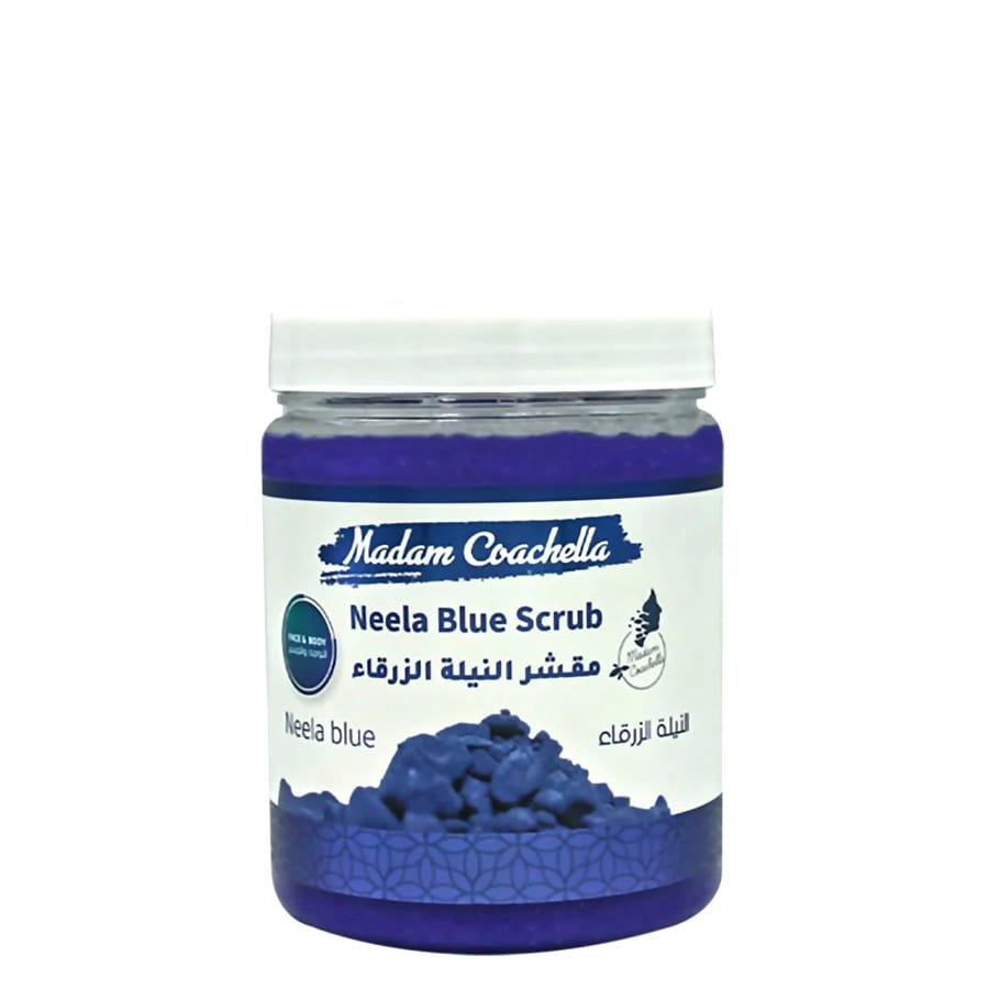 Madam Coachella Neela Blue Scrub For Foot & Body - 1200G | مدام كوتشيلا مقشر النيلة الزرقاء للجسم - 1200 غرام