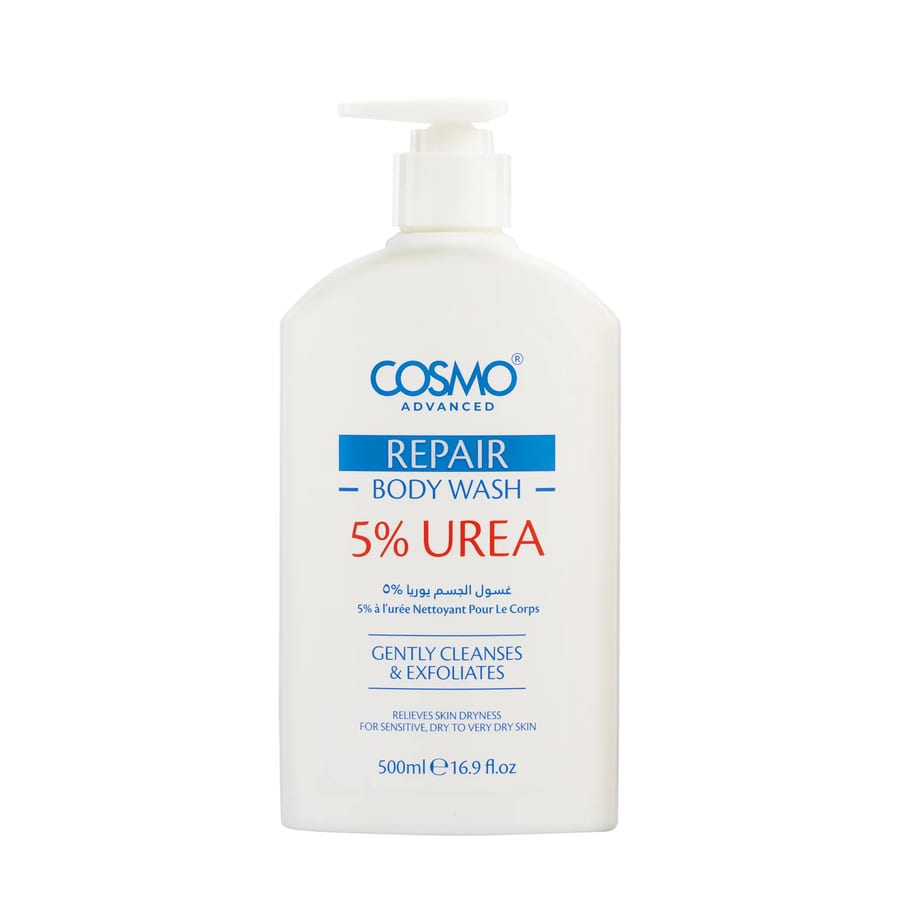 COSMO Repair Body Wash 5% Urea 500ml كوزمو غسول مُرمِّم للجسم