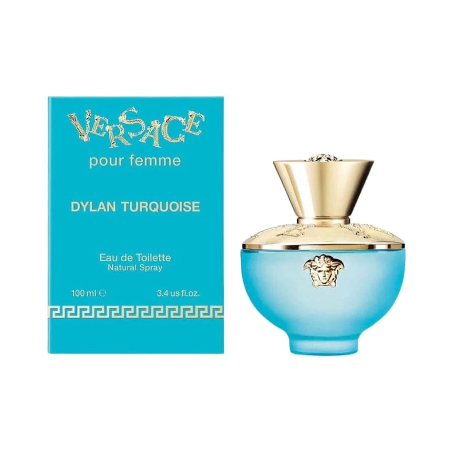 VERSACE DYLAN TURQUOISE PERFUMED 100ML عطر فيرزاتشي ديلان تركواز للنساء