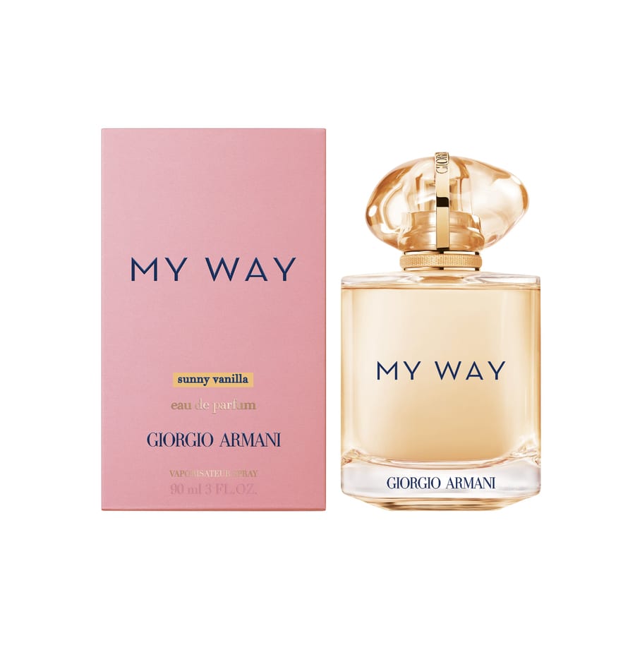 GIORGIO ARMANI My Way Sunny Vanilla Eau De Parfum 90ml جيورجيو ارماني ماي وي عطر للنساء ليديز ماي واي ساني فانيلا